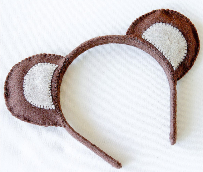 Handmade Teddy Bear Ear Headband Tonya Staab