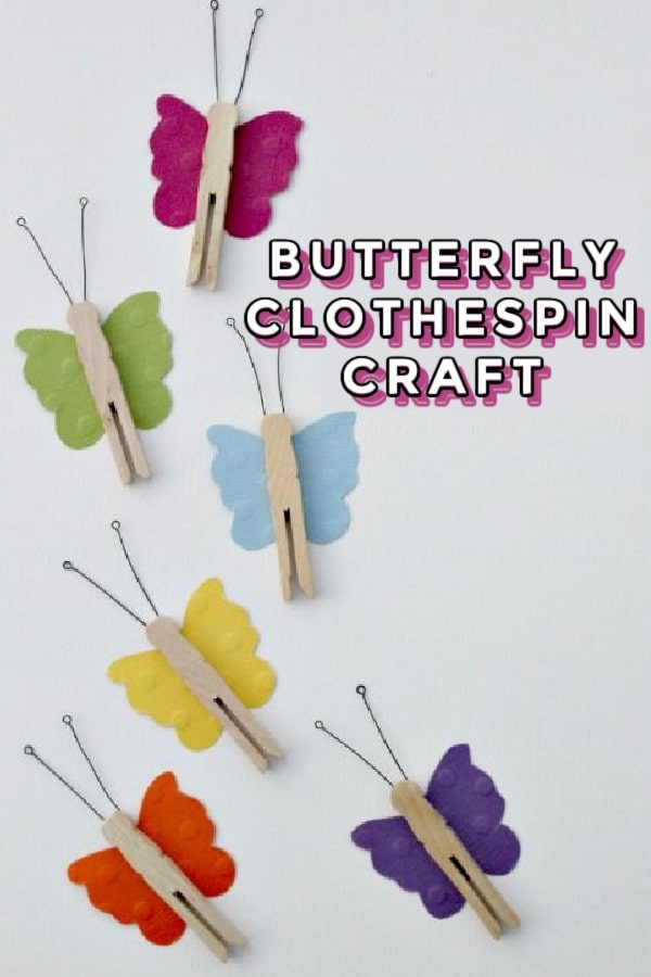 How to Make a Butterfly Clothespin Craft | Tonya Staab