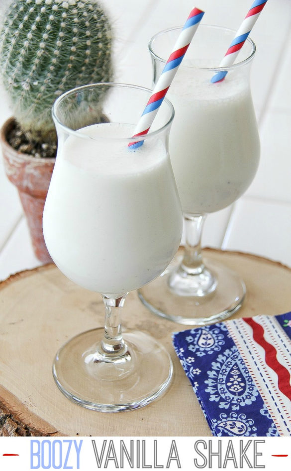 A Boozy White Chocolate Milkshake | Tonya Staab