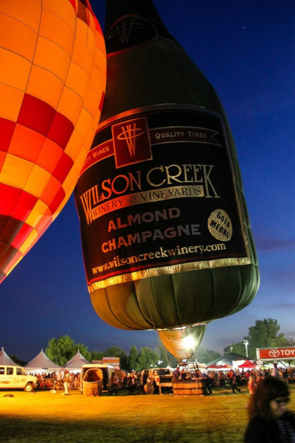 The Temecula Valley Balloon and Wine Festival Tonya Staab