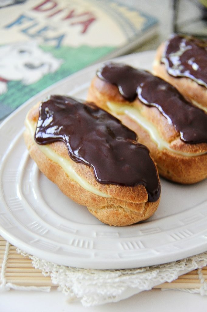 Homemade Chocolate Eclairs Recipe | Tonya Staab