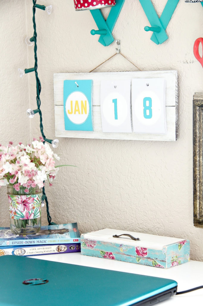 A Handmade Wood Wall Calendar | Tonya Staab