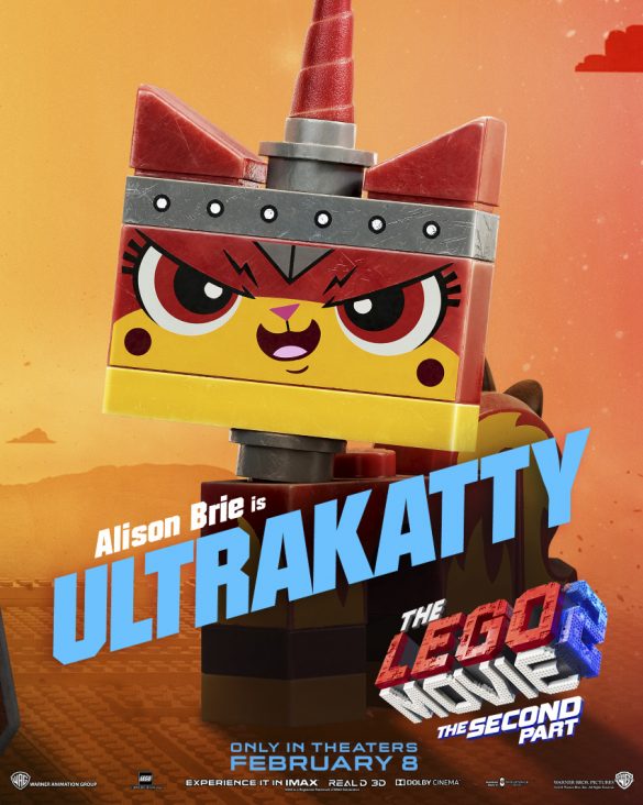 Handmade Lego Movie 2 Ultrakatty Pillow 