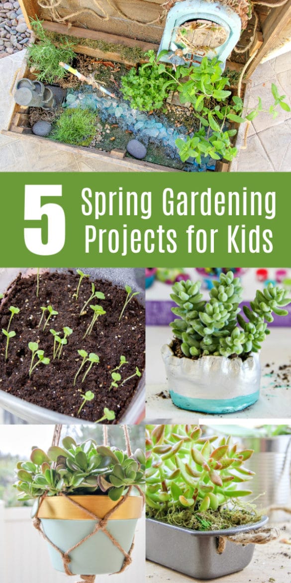 Spring Gardening For Kids That's Actually Fun | Tonya Staab