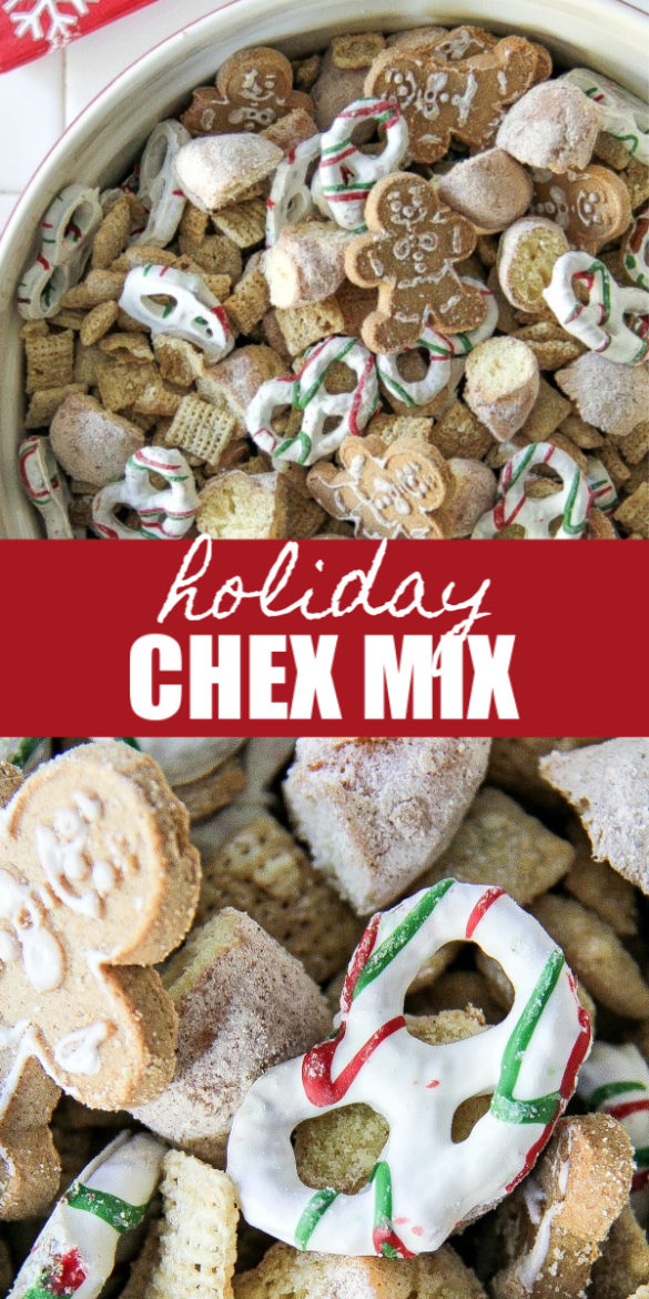 Christmas Chex Mix Recipe Kids Will Love | Tonya Staab