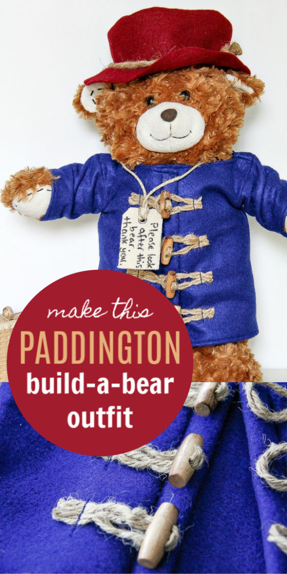 paddington build a bear outfit