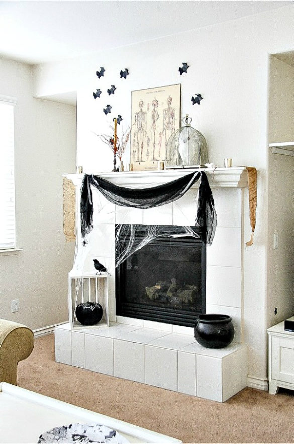 Halloween Decorating For Your Front Porch And Fireplace Tonya Staab 