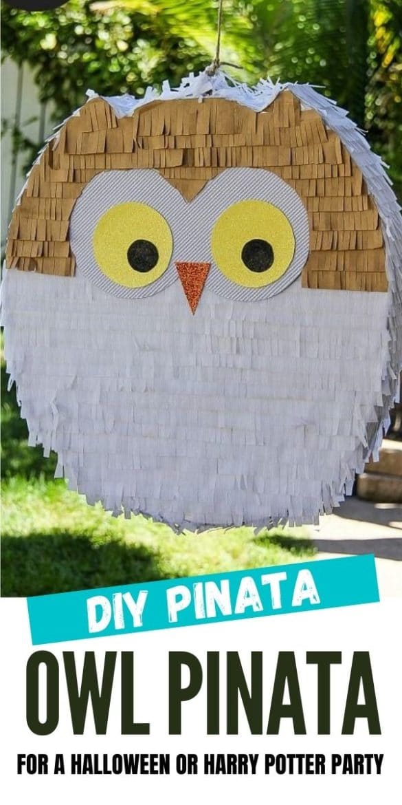 Handmade Owl Piñata for a Harry Potter Party | Tonya Staab