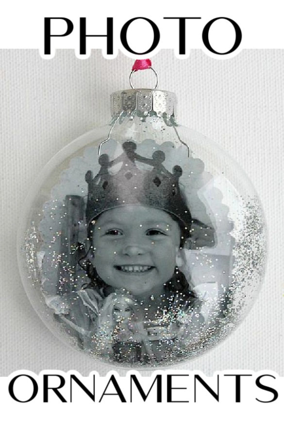 Homemade Photo Christmas Ornaments | Tonya Staab