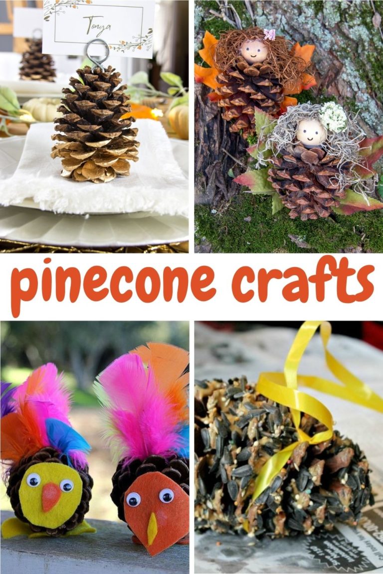 Easy Pinecone Crafts That Anyone Can Make | Tonya Staab