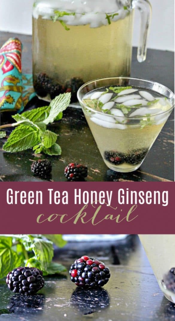 what are the benefits of green tea with ginseng and honey