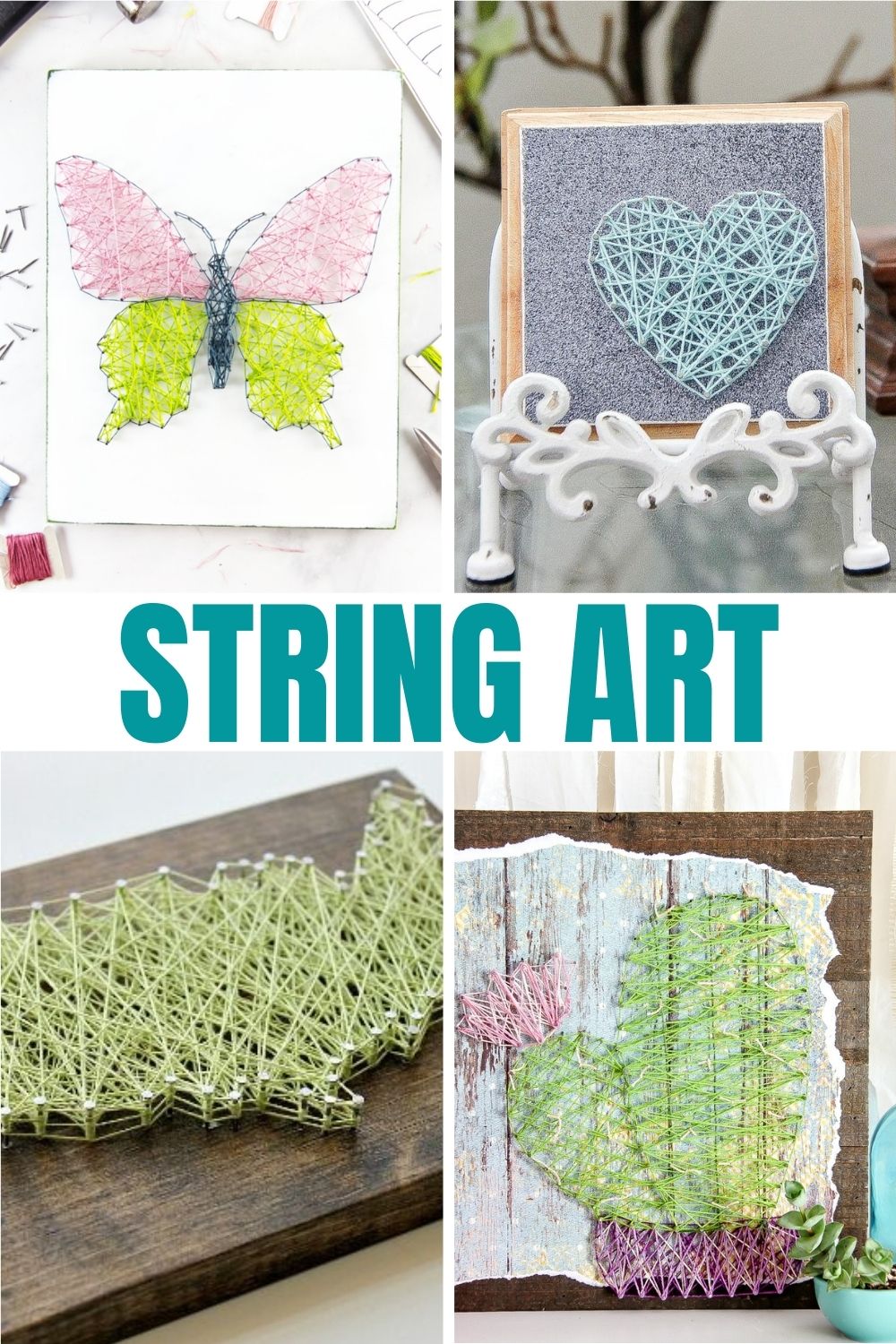 DIY Nail and String Art Crafts for Beginners | Tonya Staab