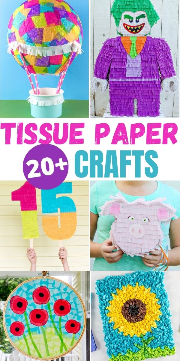 20+ of The Best Tissue Paper Crafts | Tonya Staab