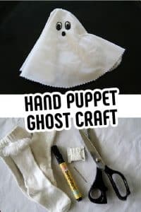 Ghost Hand Puppets for Kids | Tonya Staab