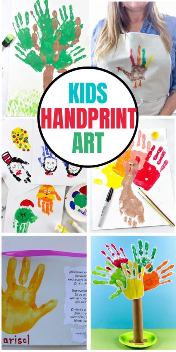 Fun Footprint and Handprint Art and Crafts for Kids | Tonya Staab