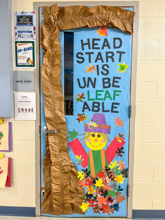 Super Cute and Easy Fall Classroom Door Ideas | Tonya Staab