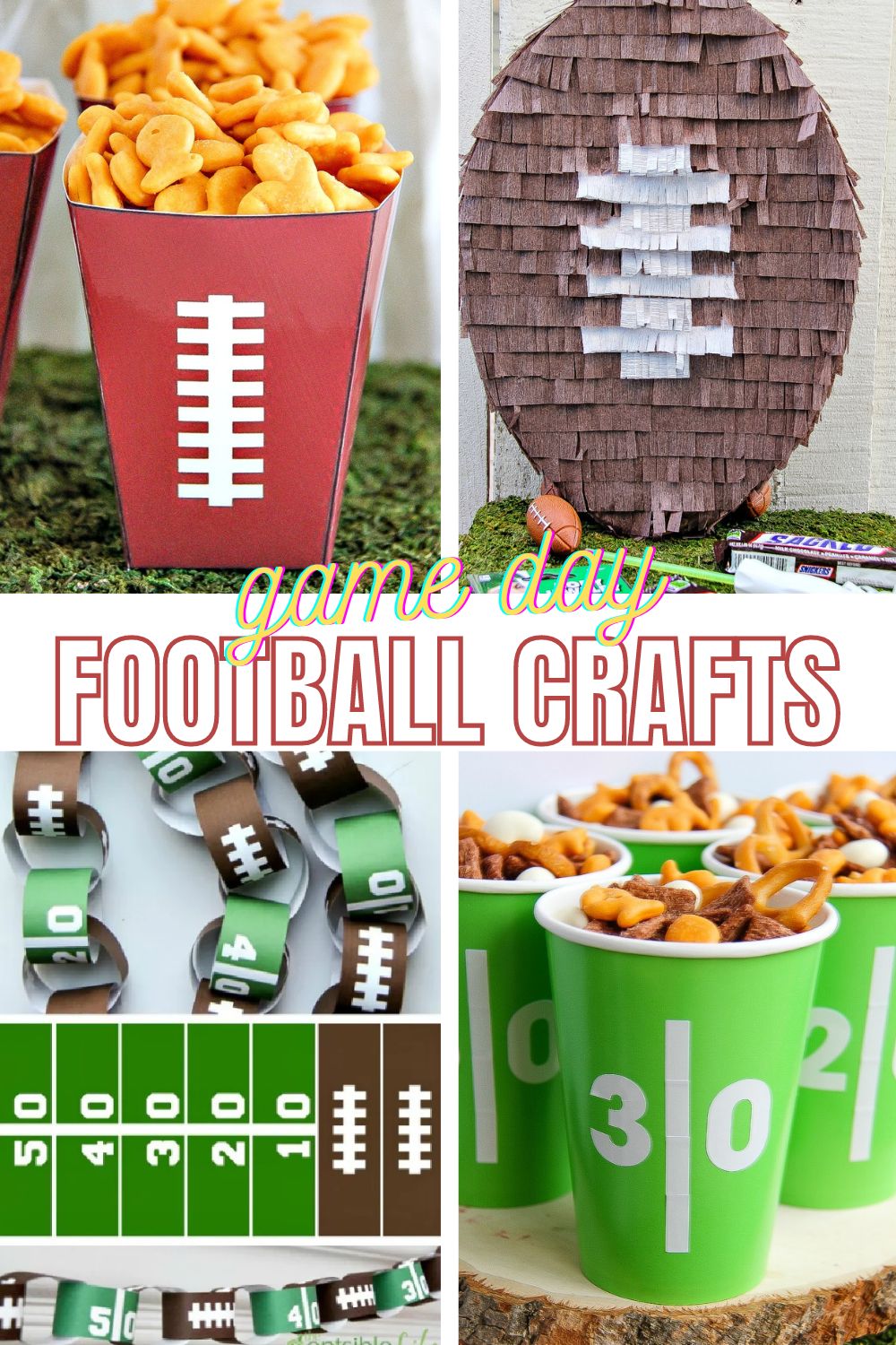 Easy Football Crafts for the Whole Family | Tonya Staab